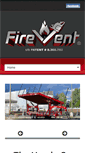 Mobile Screenshot of fire-vent.com